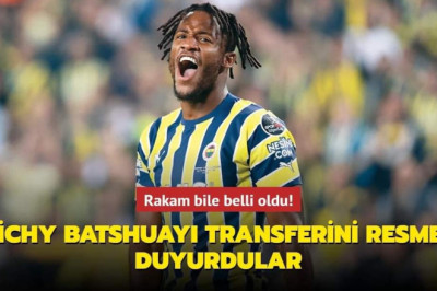 Rakam Bile Belli Oldu! Michy Batshuayi Transferini Resmen Duyurdular…