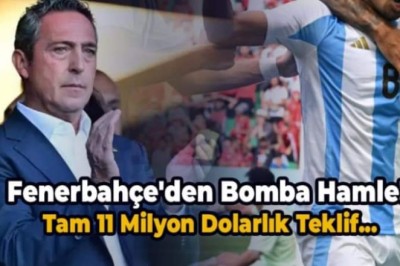 Fenerbahçe'den Bomba Hamle!  Tam 11 Milyon Dolarlık Teklif...