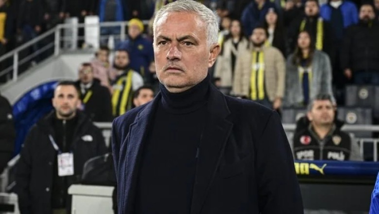 Jose Mourinho'dan yıllar sonra bir ilk!