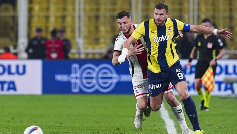 Fenerbahçe'de Dzeko 5 maçtır gol sevinci yaşayamıyor